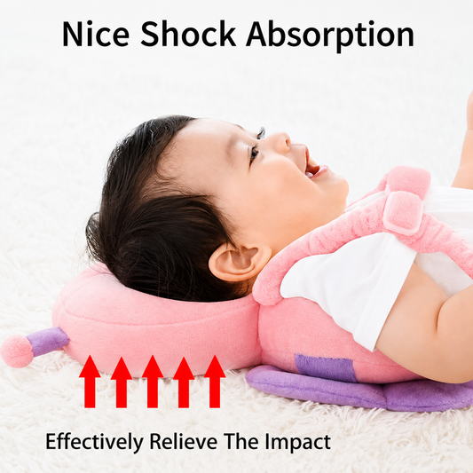 Baby Head Protector Backpack - Butterfly Design