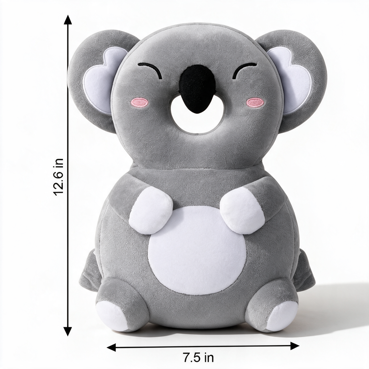 Baby Head Protector Backpack – Raccoon Design