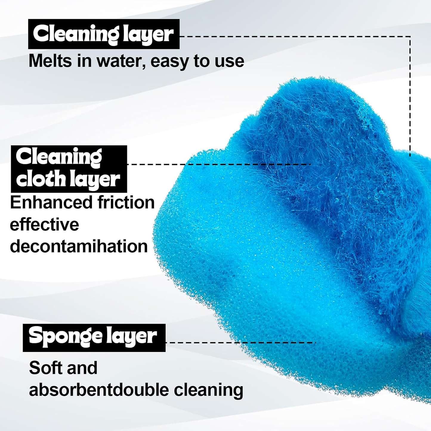 Disposable Toilet Brush Replacement Heads For Hygienic Bathroom Cleaning