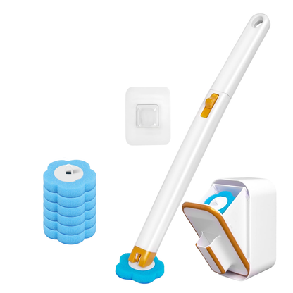 Disposable Toilet Brush Set For Hygienic Bathroom Cleaning