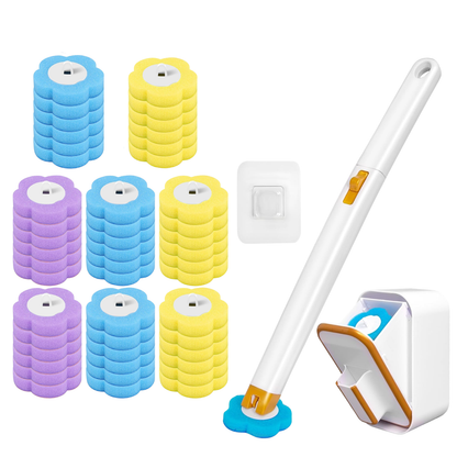 Disposable Toilet Brush Set For Hygienic Bathroom Cleaning