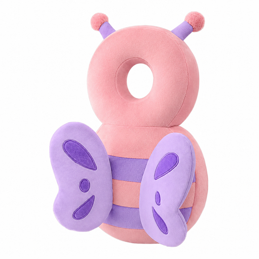 Baby Head Protector Backpack - Butterfly Design