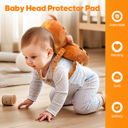 Baby Head Protector Backpack – Tiger Design