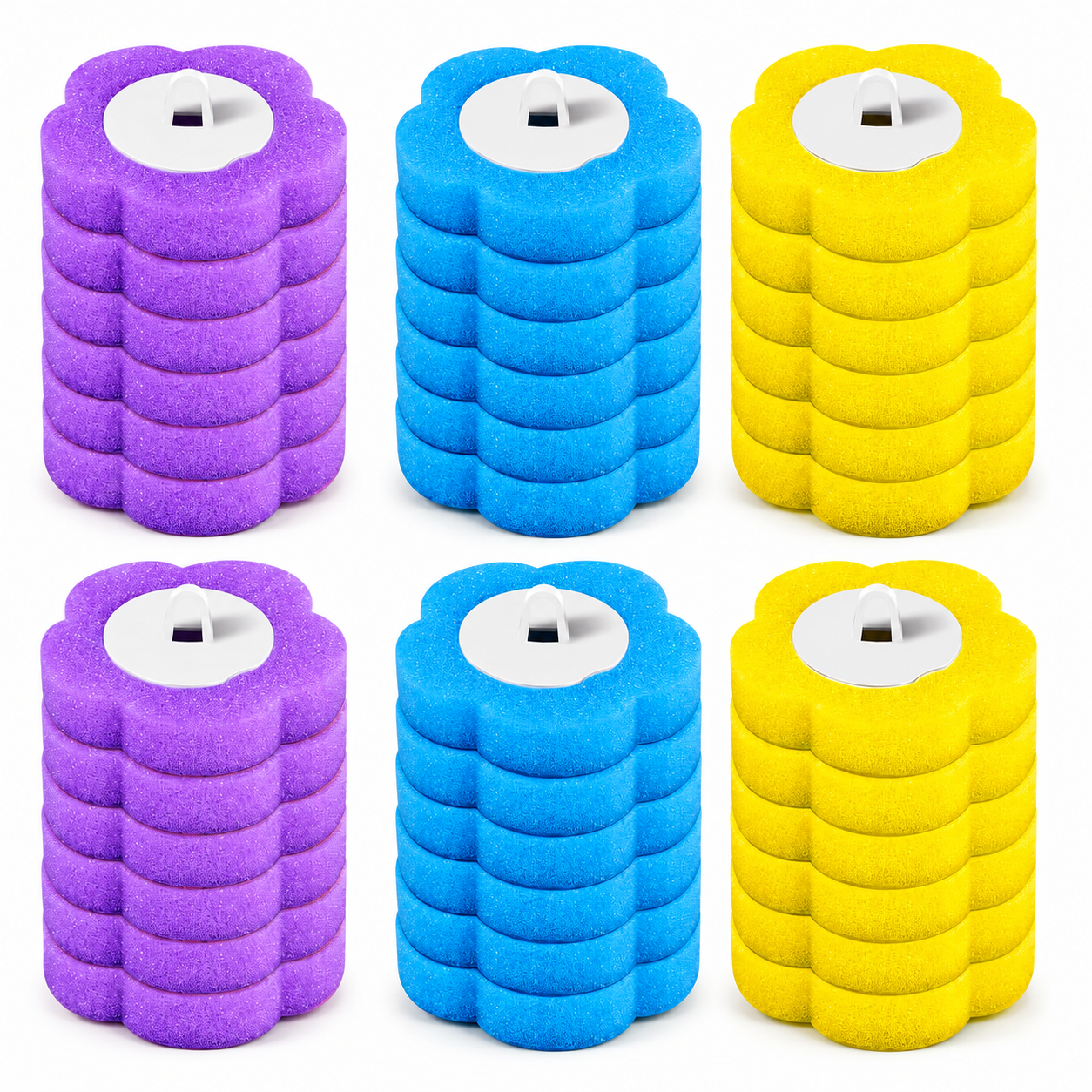 Disposable Toilet Brush Replacement Heads For Hygienic Bathroom Cleaning