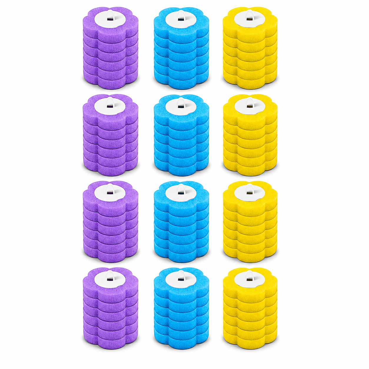 Disposable Toilet Brush Set For Hygienic Bathroom Cleaning