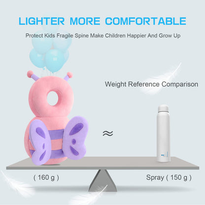 Baby Head Protector Backpack - Butterfly Design