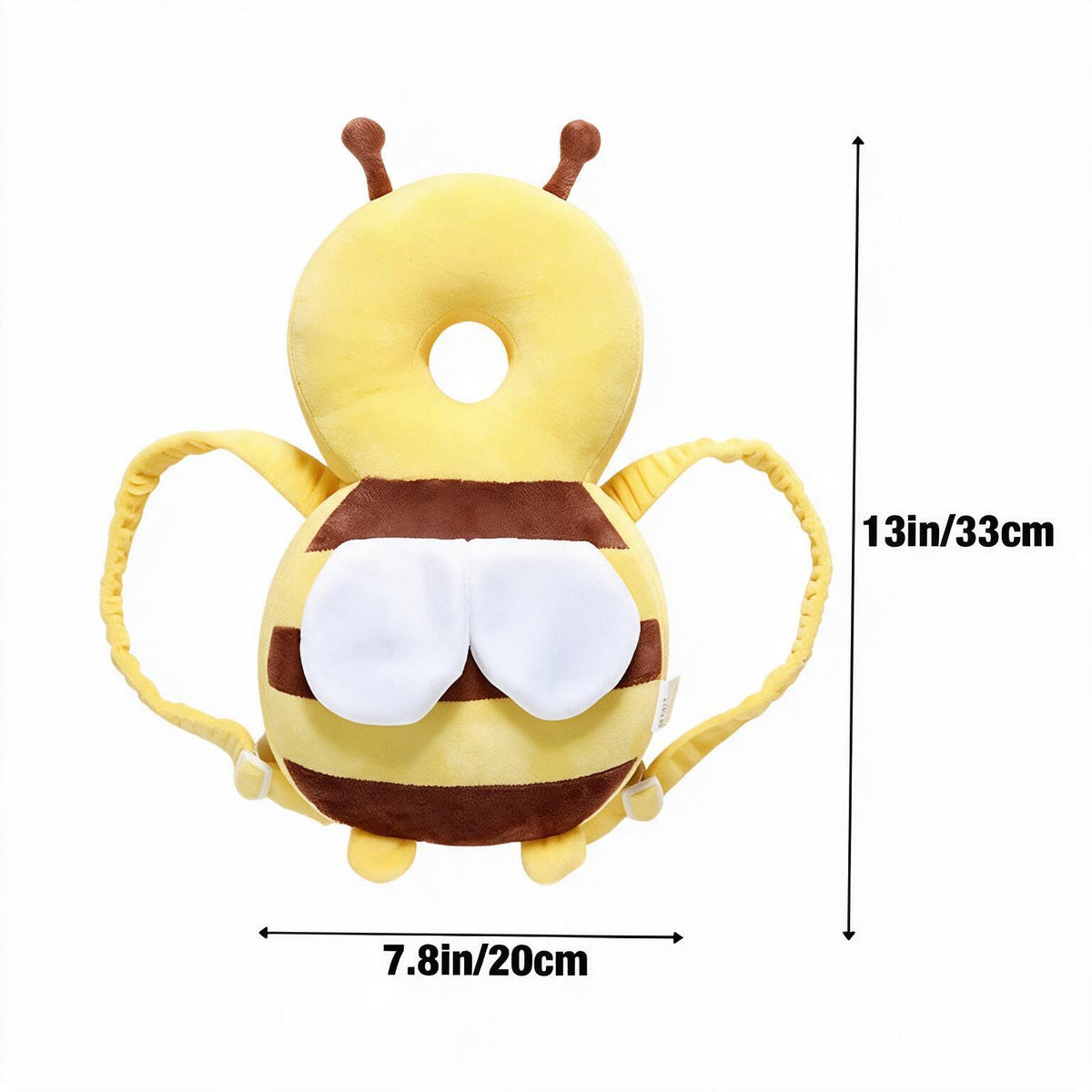 Baby Head Protector Backpack – Bee Design