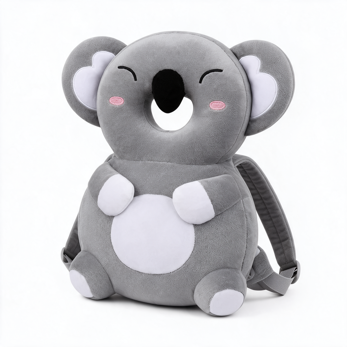 Baby Head Protector Backpack – Raccoon Design