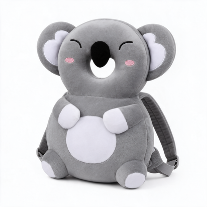 Baby Head Protector Backpack – Raccoon Design